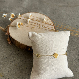 PURE Flower Armband | Gold