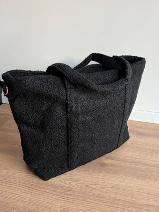 Small Fluffy Bag - Farbe Schwarz