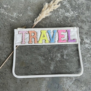 TRAVEL Flat Zip Bag