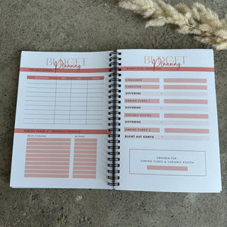 Budget Planer A5 Ringbuch | Flower Edition