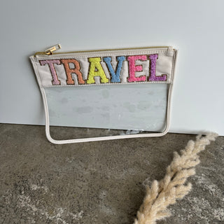 TRAVEL Flat Zip Bag