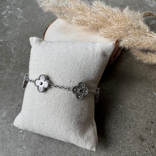 SHINY BLOSSOM Armband | Silber